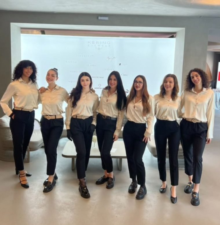 Event staffing for a Kering group corporate event.